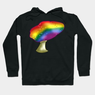 Rainbow LGBTQ Pride Flag Mushroom Hoodie